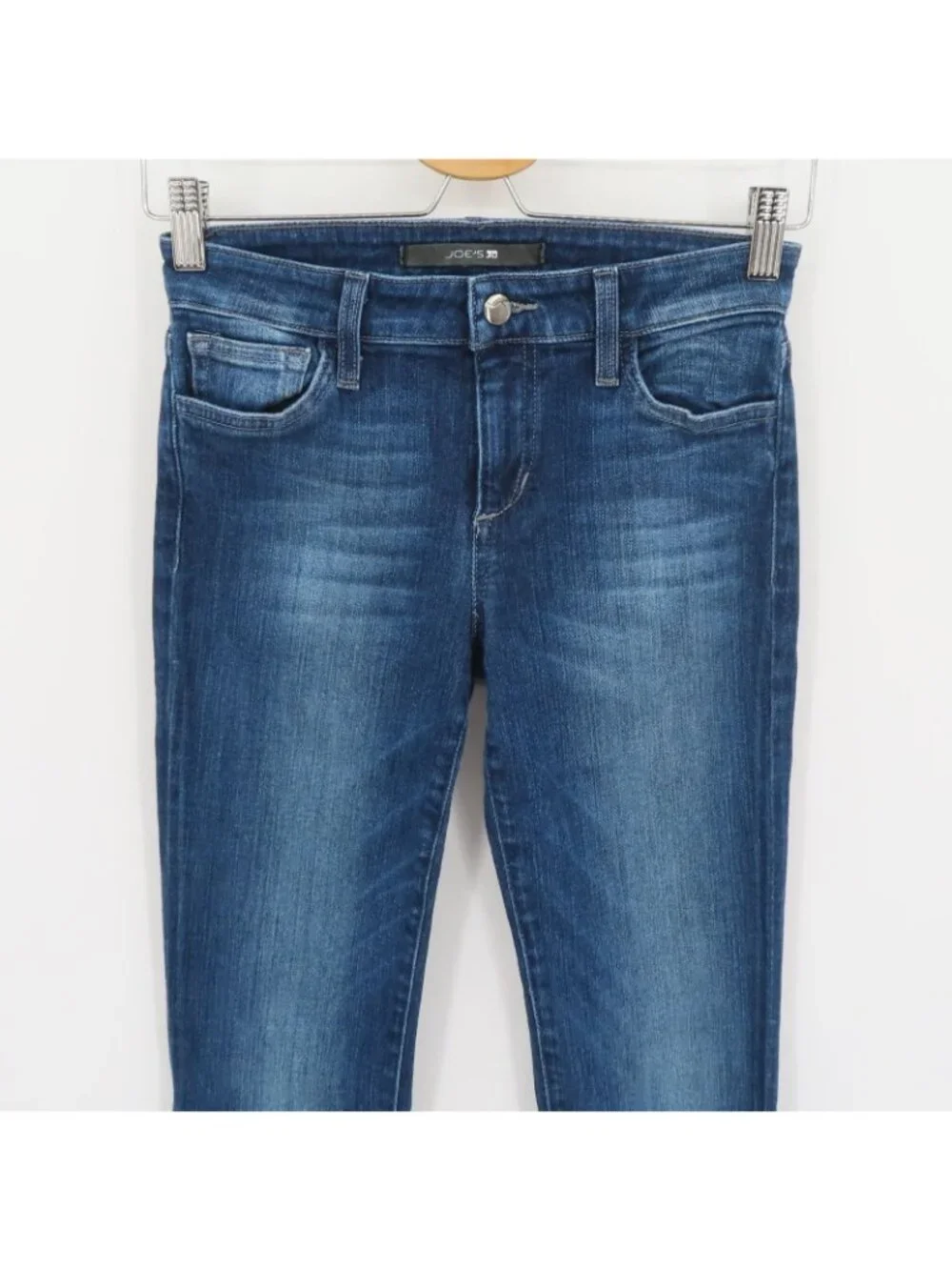 Joes Jeans Women 26 The Skinny April Dark Blue Wash Denim Jeans Cotton Blend - Picture 2 of 11